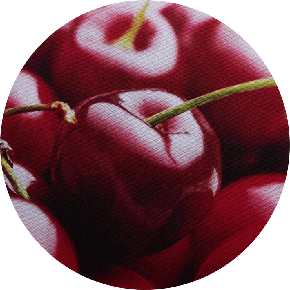 Изображение товара Коврик для мыши BURO BU-T60029 Мини рисунок/вишня 200x200x1.5 мм 350567