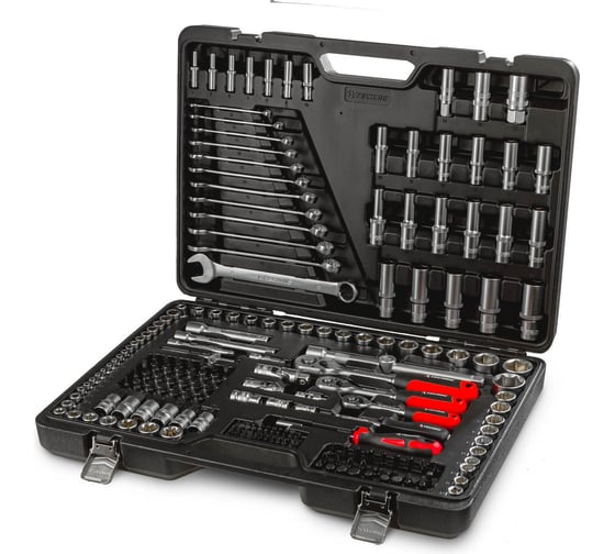 Изображение товара Набор ручных инструментов RUNTEC TECHNIC 216 предметов 1/2, 3/8, ¼" RT-HT216T