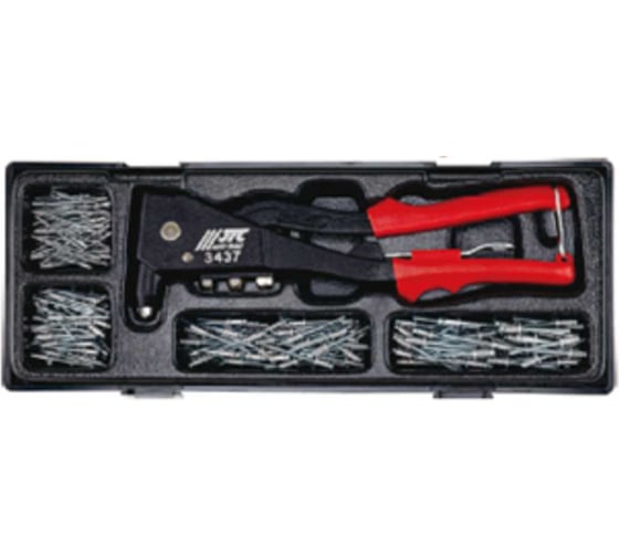 Изображение товара Заклепочник ручной вытяжной с набором заклепок JTC -K201Z JTC-K201Z