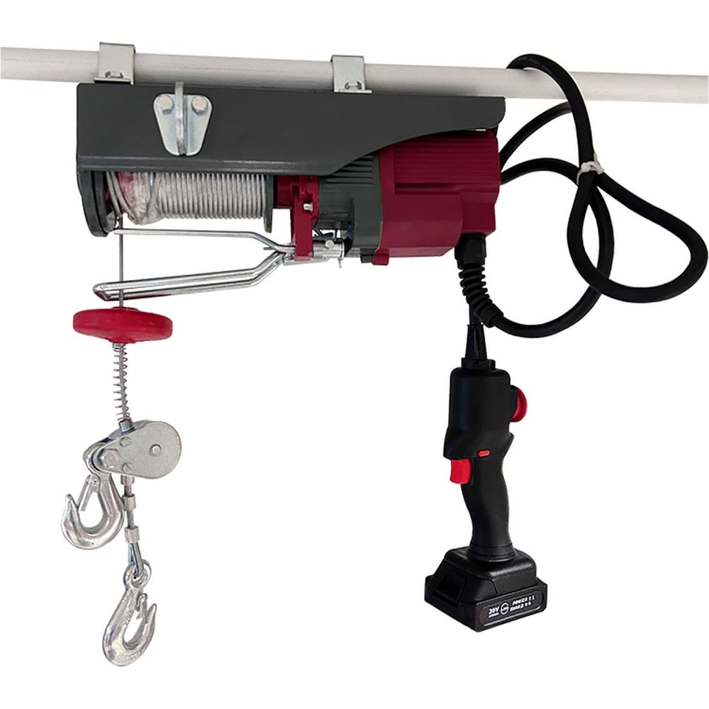 Изображение товара Электротельфер аккумуляторный Сорокин грузоподъемностью 0,5 т