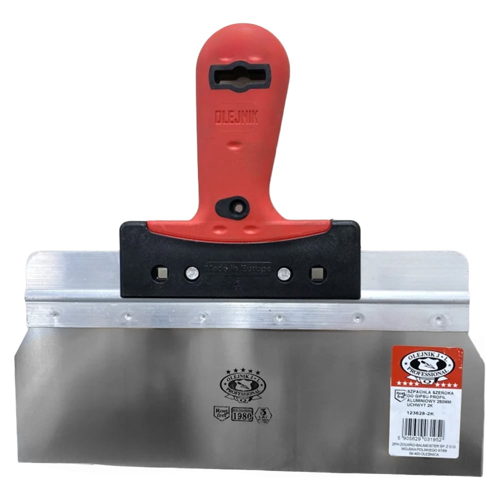 Изображение товара Шпатель фасадный Olejnik нержавеющая сталь 280 мм ручка 2-комп