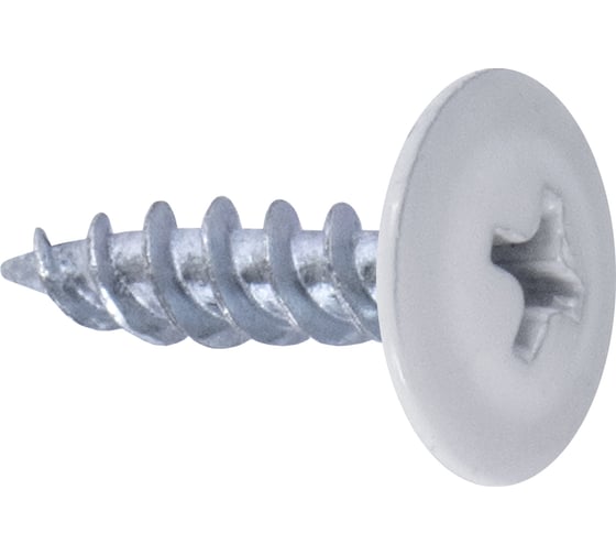Изображение товара Саморез Госкреп ПШ 4,2х16 RAL 9003, белый 200 шт. 1-0016850