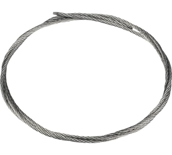 Изображение товара Стальной трос EKF DIN 3055, 200 м, 4 мм ts-4