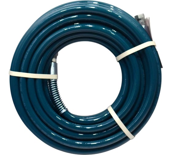 Изображение товара Рукав окрасочный высокого давления Dino-Power, 3/8 NPSM, 250 бар антистатик, бирюзовый, 15 метров DP-637H07-15