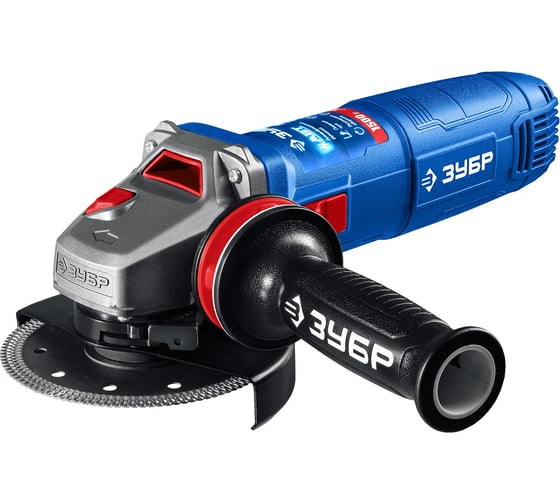 Изображение товара Угловая шлифмашина ЗУБР Профессионал 1500 Вт, d125 мм УШМ-П125-1505 ЭПСТ