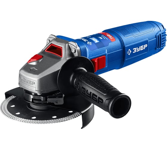 Изображение товара Угловая шлифмашина ЗУБР Профессионал Компакт УШМ 750 Вт, d125 мм УШМ-П125-755