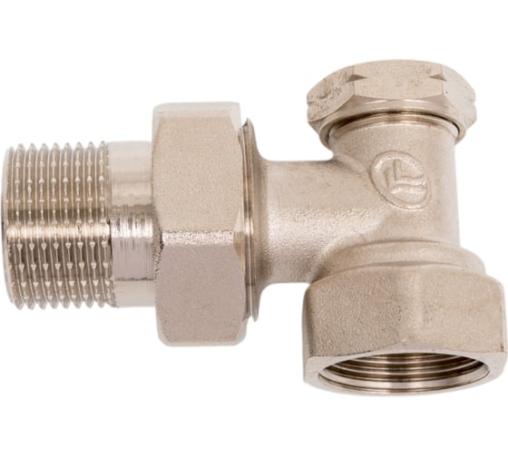 Изображение товара Клапан DOUBLE-LIN отсекающий Double Lin радиаторный настроечный нижний угловой 3/4 LL3018(3/4")