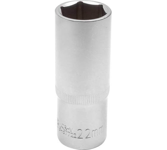 Изображение товара Головка глубокая 6-гранная JCB 22 мм, 1/2DR JCB-5457722(60485)