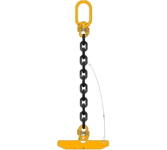 Изображение товара Цепной захват (удочка) для вертикального подъема барабанов КанТраст 5,3 т 1,0 м zah5310