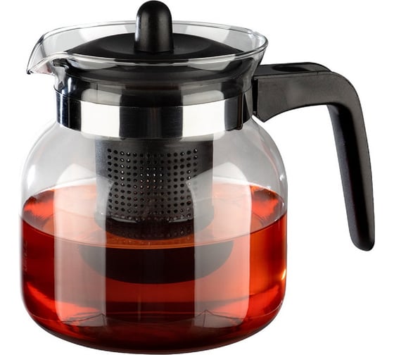 Изображение товара Заварочный чайник Mallony Altamarea объём: 1100 мл, с пластиковым фильтром/крышкой/ручкой 910135