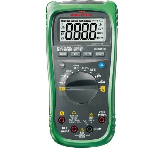 Изображение товара Цифровой мультиметр Mastech MS8361D M155