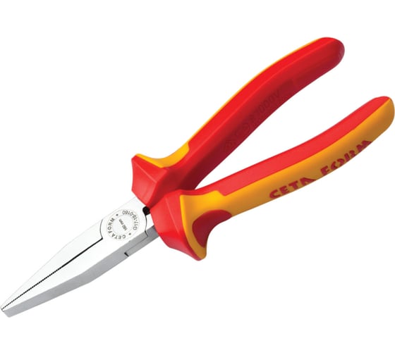 Изображение товара Диэлектрические узкогубцы прямые плоские Ceta Form 1000V 160мм G17-18-0160