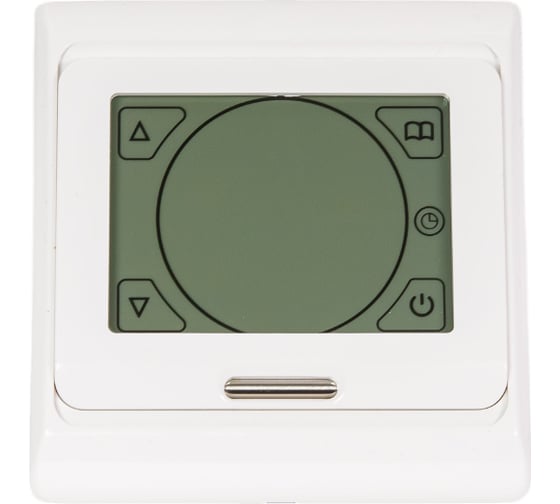 Изображение товара Электронный терморегулятор Heatline с сенсорным ж/к дисплеем, программируемый Q-402