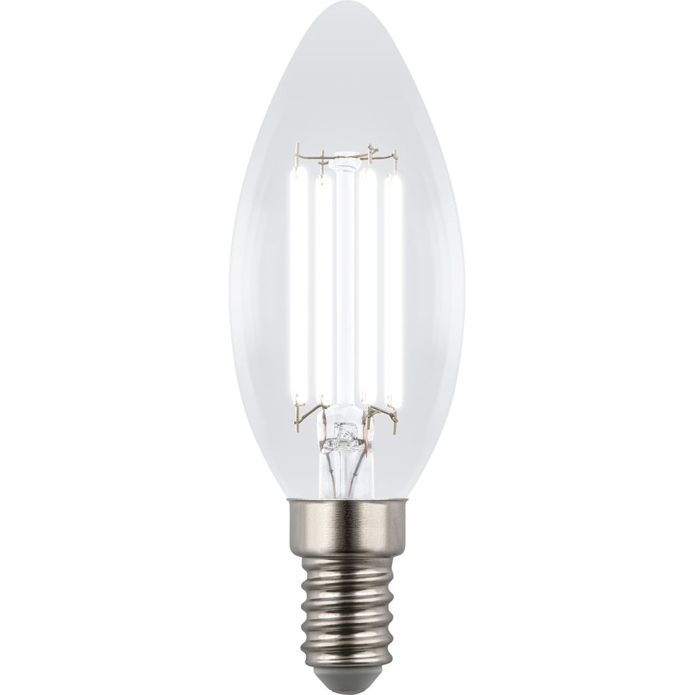 Изображение товара Светодиодная лампа Uniel LED-C35-4W/4000K/E14/CL прозрачная