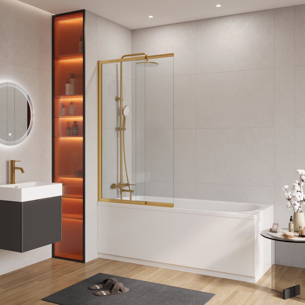 Изображение товара Душевая шторка CEZARES SLIDER-VF-11-90/150-C-BORO с регулируемой шириной