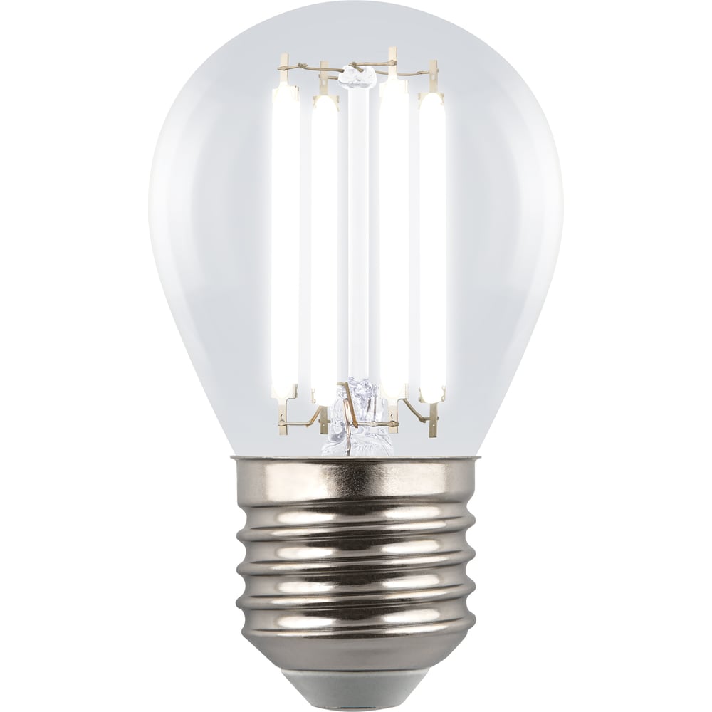 Изображение товара Лампа светодиодная Uniel LED-G45 4W E27 4000K прозрачная