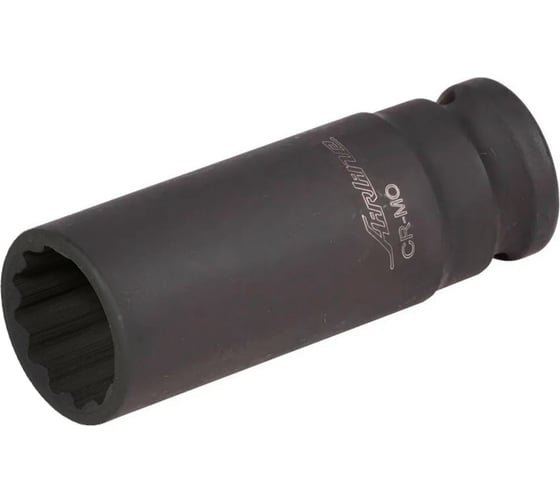 Изображение товара Головка ударная торцевая двенадцатигранная AIRLINE 22 мм, L=78 мм, 1/2DR ATAS152