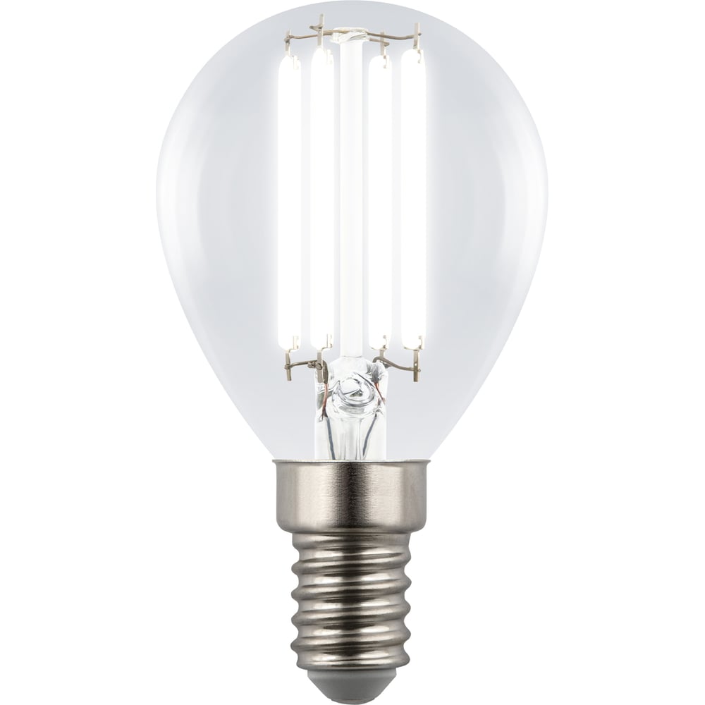 Изображение товара Энергосберегающая LED-лампа G45 4W 4000K E14 прозрачная