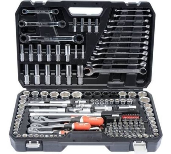 Изображение товара Набор инструментов YATO 1/2'' 150пр XXL YT-38811