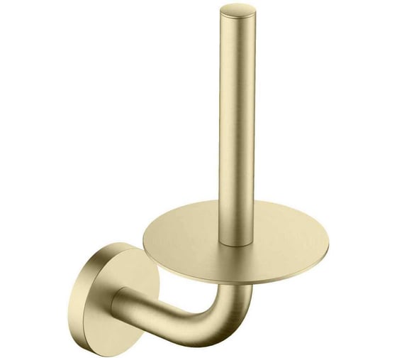 Изображение товара Бумагодержатель для запасного рулона Aquatek AQ4207BG ОБЕРОН, шлиф. золото 00000139878