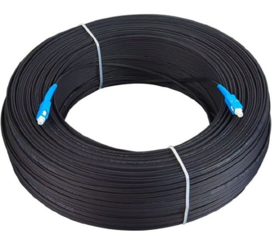 Изображение товара Дроп кабель "КОМПАНИЯ ФОРТОН" 1П 3FRP, SC-UPC/SC-UPC-300м ВИ147