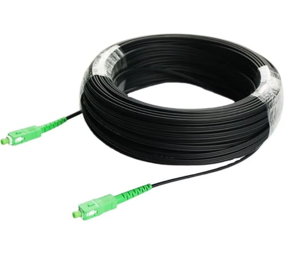 Изображение товара Дроп кабель "КОМПАНИЯ ФОРТОН" 1П 3FRP, SC-APC/SC-APC-200м ВИ157