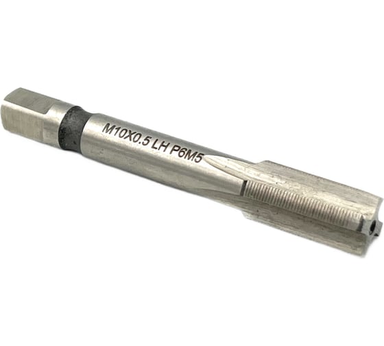 Изображение товара Метчик TORNERI машинно-ручной М10х0.5 Р6М5  для сквозных отверстий левый 038248