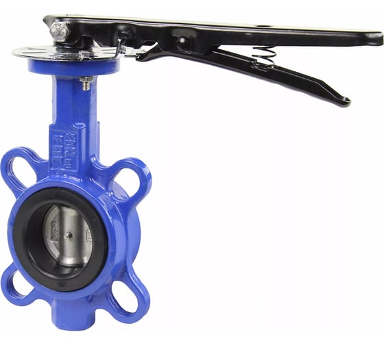 Изображение товара Поворотный дисковый затвор DN.ru WCB-316L-NBR Ду40 Ру16 с рукояткой D050-02192