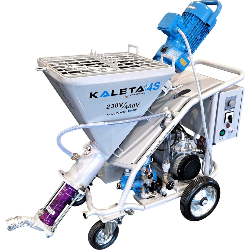 Изображение товара Штукатурный агрегат мультивольтажный KALETA Калета 4S K4S230/400 4000Вт