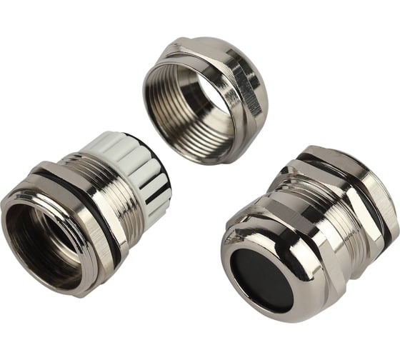 Изображение товара Кабельный ввод сальник ЭРА NO-224260 латунный PGM 21 (d отв.28 мм / d провод.13-18 мм) IP68 (упаковка 5 шт) Б0065210