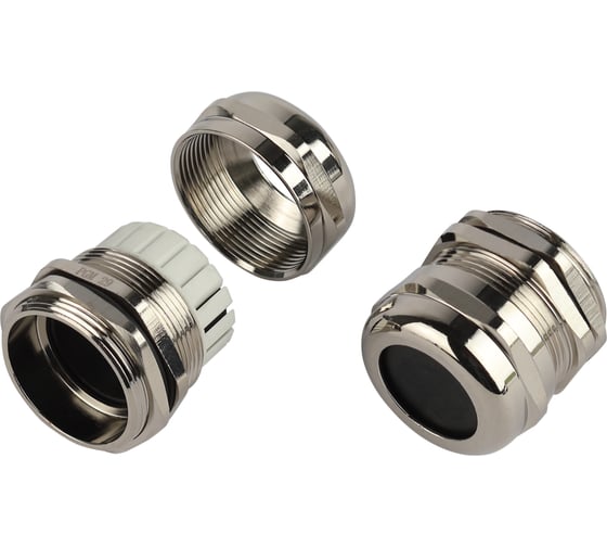 Изображение товара Кабельный ввод сальник ЭРА NO-224261 латунный PGM 29 (d отв.37 мм / d провод.18-25 мм) IP68 (упаковка 3 шт) Б0065211