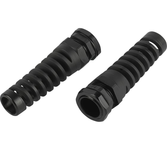 Изображение товара Кабельный ввод сальник ЭРА NO-224254 с гибким отводом PGR 21 (d отв.28.3 мм/d провод.13-18 мм) IP54 (упаковка 5 шт) Б0065204