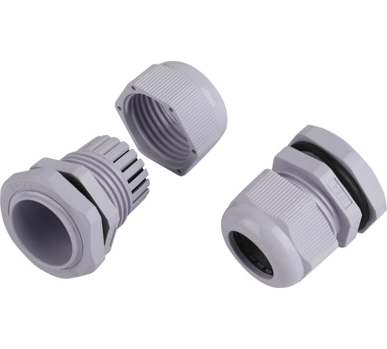 Изображение товара Кабельный ввод сальник ЭРА NO-224235 PG 21 (d отв.28 мм / d провод.13-18 мм) IP54 (упаковка 15 штук) Б0065200