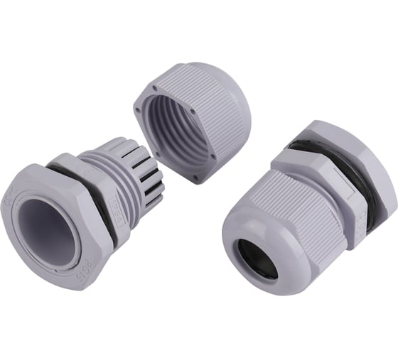 Изображение товара Кабельный ввод сальник ЭРА NO-224233 PG 16 (d отв.23 мм / d провод.10-14 мм) IP54 (упаковка 15 штук) Б0065194