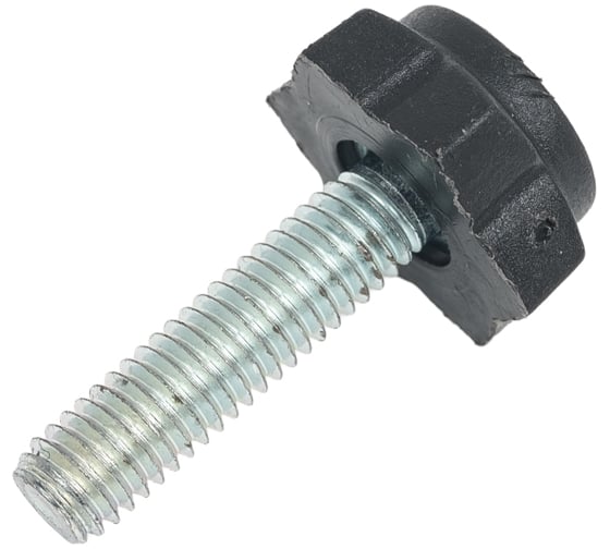 Изображение товара Ножка опора 23 Болта D19 М6x25 регулируемая мебельная под шестигранник 2 шт. 33-0110ф2