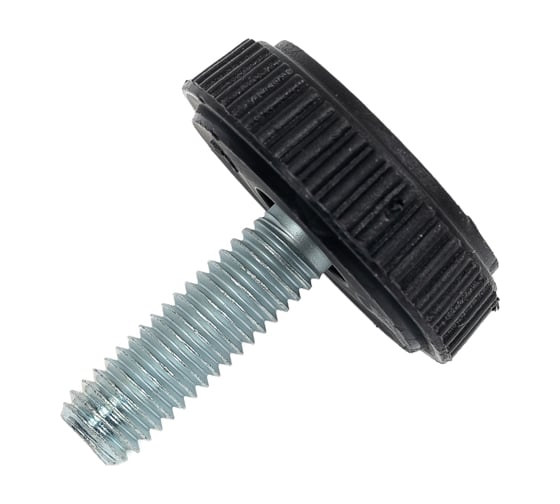 Изображение товара Ножка опора 23 Болта D25 М6x20 регулируемая мебельная круглая 8 шт. 33-0240ф8