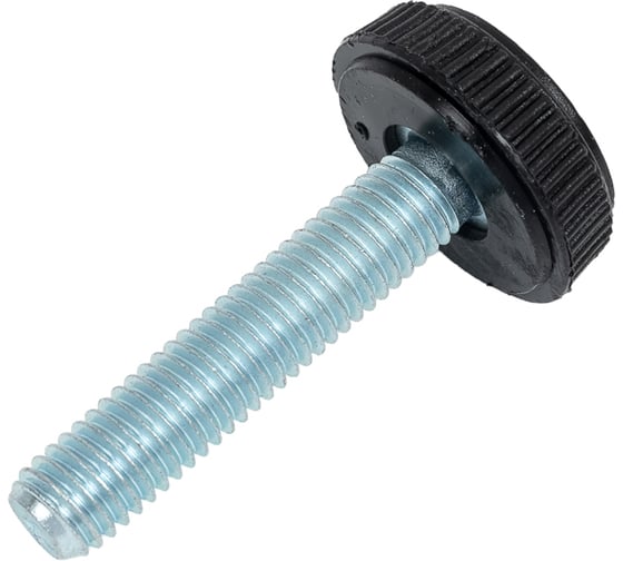 Изображение товара Ножка опора 23 Болта D25 М8x40 регулируемая мебельная круглая 2 шт. 33-0350ф2