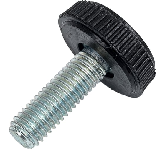 Изображение товара Ножка опора 23 Болта D25 М8x25 регулируемая мебельная круглая 8 шт. 33-0330ф8