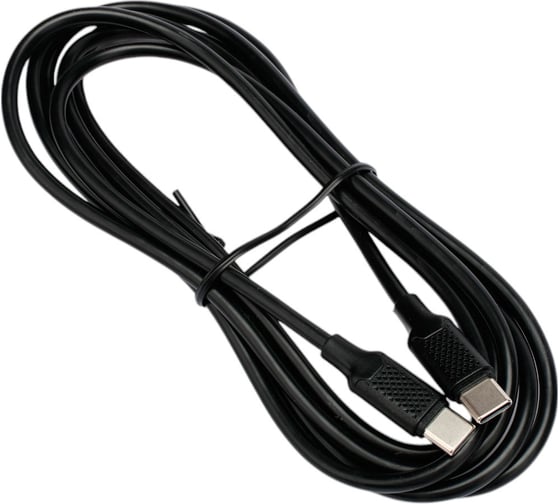 Изображение товара Кабель Cablexpert USB2.0 Type-C/Type-C, 5А, 240Вт, PD3.1/QC4.0, медь, 2м, черный, пакет, СС-USB2.0-240W-2M