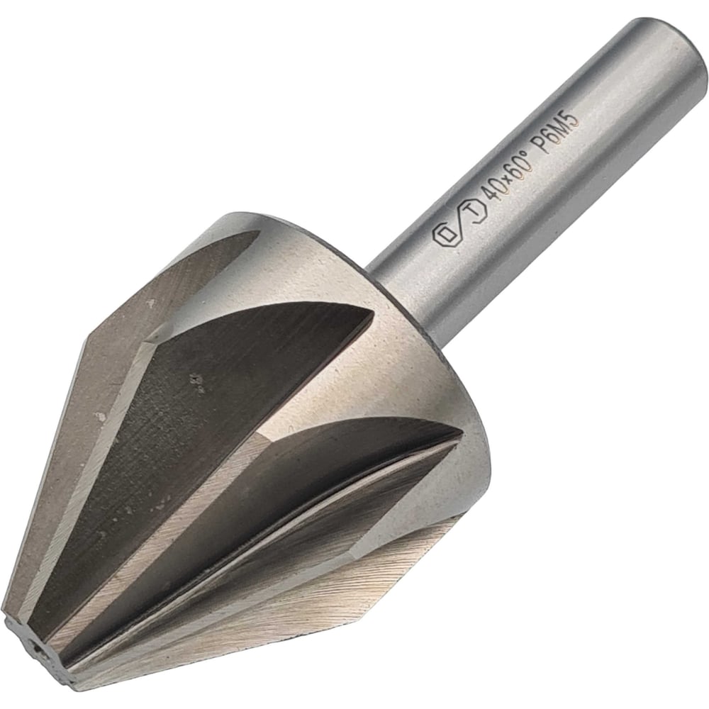 Изображение товара Зенковка ц/хв 40 60гр Р6М5 00-00000663 для точных металлических отверстий