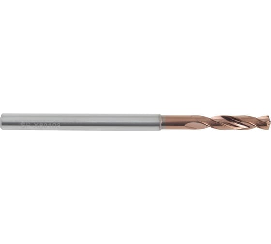 Изображение товара Сверло AHNO 3.0 мм, твердосплавное, 3D, с подводом СОЖ, SP-X801030300, VHM, по стали, чугуну, нерж. и жаропроч.стали ah00172
