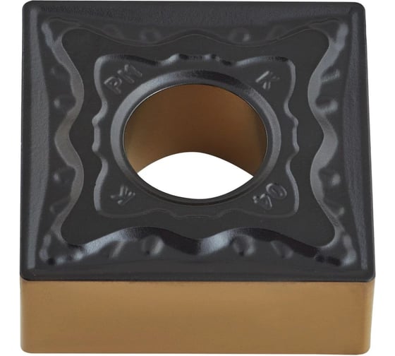 Изображение товара Пластина твердосплавная AHNO ISO SNMG120404-PMA ACP10E по стали, чистовая (упаковка 10шт) ah01701у