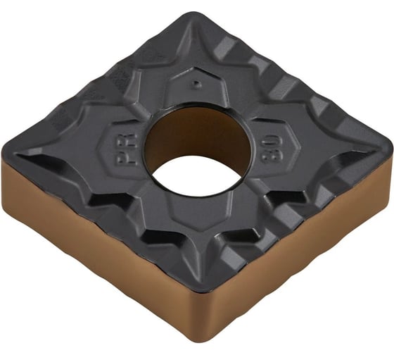 Изображение товара Пластина твердосплавная AHNO ISO CNMG120408-PSX ACP20E по стали, получистовая (упаковка 10шт) ah01633у