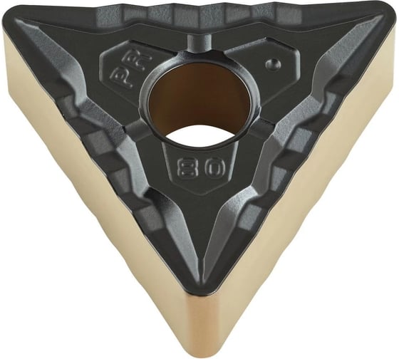 Изображение товара Пластина твердосплавная AHNO ISO TNMG160408-PSX ACP20E по стали, получистовая (упаковка 10шт) ah01728у