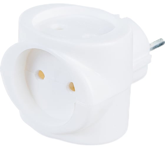 Изображение товара Адаптер / Разветвитель ФАZА АП-3-К (тройник, куб) 1043245