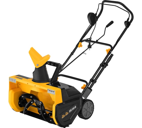 Изображение товара Электрическая снегоуборочная машина Denzel ESB-560-M, 2,5 кВт, металлический шнек, LED фара 97629