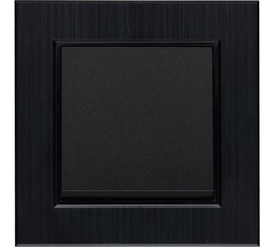 Изображение товара Выключатель MAKEL 1-клавишный СП KAREA LINE STAR 10А IP20 черн. 86054001