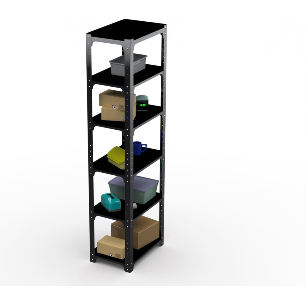 Изображение товара Стеллаж металлический ООО Металекс Kit Comfort 2000х500х500, 6 полок