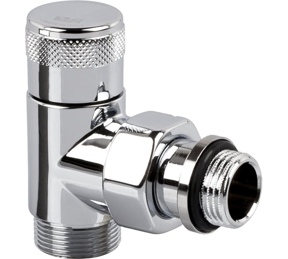 Изображение товара Угловой запорный вентиль SR Rubinetterie Tondera 1/2"х3/4" E, хром 0673-1500C0E0