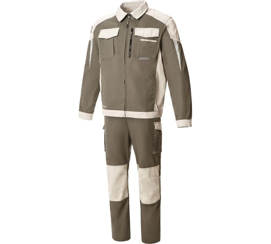 Изображение товара Костюм СОЮЗСПЕЦОДЕЖДА STATUS NEW, серый хаки/серый песок, р. 64-66, рост 170-176 2000000093789